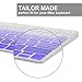 Allinside Ombre Light Purple Cover for Apple Magic Keyboard (MLA22LL/A) with US Layout
