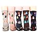 Rioriva Womens Casual Cotton Short Crew Socks Anklet Water Drop