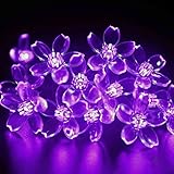 FEILAIS　ストリングライト　ネットライト LEDイルミネーション LEDストリングライト　クリスマスライト ソーラー充電式 ソーラーパネル　環境の光センサー 電源不要 防水 全長7ｍ LED50