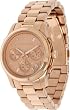 Michael Kors Quartz Rosegold Round Dial Rosegold Band - Women's Watch MK5128