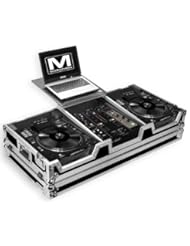 Musical Instruments: Marathon Flight Road Case MASC390010WLT Case Coffin for 2 x Large format Cd Players and Laptop Shelf with Low Profile Wheels - Marathon Professional