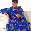 Florida Gators Royal Blue Team Logo Print Unisex Snuggie Blanket