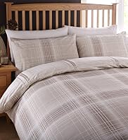 Mocha Check Bedset