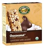 Nature's Path Organic Granola Bars,Dark Chocolate Chip  Chococonut ,1.2 oz., 5-Count Bars (Pack of 6)