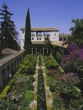 Gardens of the Generalife, the Alhambra, Granada, Andalucia (Andalusia), Spain, Europe Photographic Poster Print by Julia Thorne, 24x32