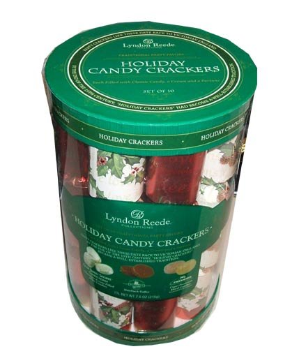 Lyndon Reede Collections Holiday Candy Crackers Christmas Gift Assortment by Lyndon Reede