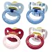 NUK 10172009 - Latex Beruhigungssauger (Schnuller) Soft mit Ring, Gr��e 2 (6-18 Monate), kiefergerecht, BPA-frei, 2 St�ck, Farbe nicht frei w�hlbar