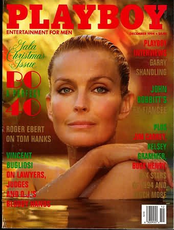 BO DEREK COVER DECEMBER 1994 12/94 Playboy Magazine