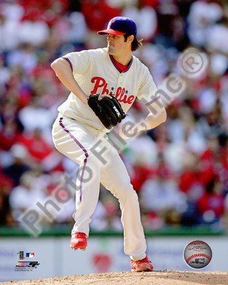 Cole Hamels Phillies in Wind-up 8x10 Photo