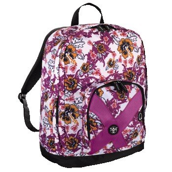 Hama Chiemsee 00024158 - CRUZ Schulrucksack Small, Hawaii Flower