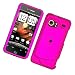 HTC Droid Incredible (Verizon) Rubberized Snap-on Protector Hard Cover Pink