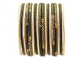 Beachcombers! Ethnic Glass Indian Wedding Bridal Bollywood Bangles Belly Dance Bracelets Set