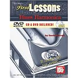 Mel Bay First Lessons Blues Harmonica Book/CD/DVD Set