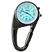 Relda Clip On Doctors Nurses Unisex Carabiner - Backlight Pocket Fob Watch REL03