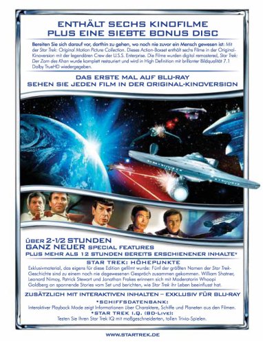 Star Trek - Movies 1-6 [Blu-ray]
