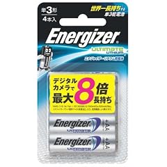 シック エナジャイザー リチウム乾電池 単3形 4本入 FR6ELU 4B