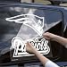 Wincraft New England Patriots 18x18 Die Cut Decal