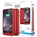 iPhone 6s/6 Battery Case - UNU DX Protective iPhone 6s/6 Battery Case ( 4.7 Inches) [Metallic Red] - MFI Apple Certified 3000mAh External Protective iPhone 6s/6 Charging Case Rechargeable Extended Portable Battery Pack Cover Cases Fit with Any Version of Apple iPhone