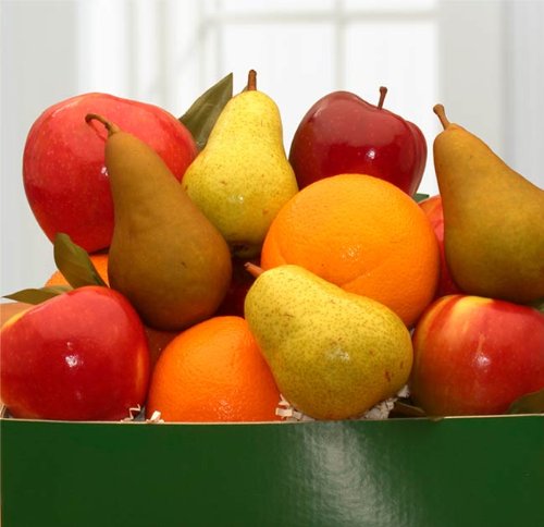Fruit Gift Basket: Fruit Trio Selection
