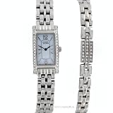 Image of Citizen EcoDrive Swarovski Crystal Set Watch and Matching Bracelet Gift Set