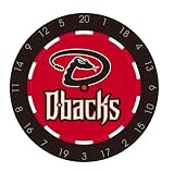 MLB Arizona Diamondbacks Bristle Dart Board With Darts And Flights