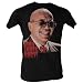 Telly Savalas Kojak Classic Movie TV Series Star WHO LOVES YA BABY Adult Charcoal T-shirt