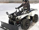 Kolpin Powersports DIX-C Complete ATV Snow Plow System with Drive-In X-Change. 52" or 60" Poly Blade. See Fitment 10-0530