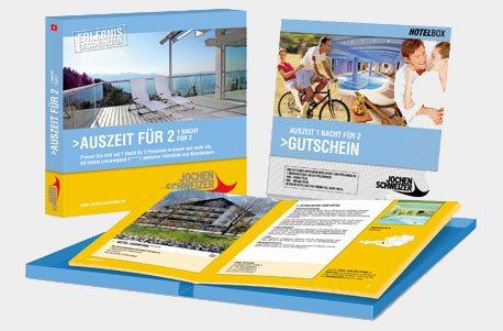Produkt-Bild: Erlebnis-Geschenkbox 'Auszeit f&uuml;r 2'