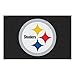 FANMATS 5829 Pittsburgh Steelers Starter Mat Accent Rug - 19in. x 30in. | Sports Fan Home Decor Rug and Tailgating Mat - Steelers Helmet Logo