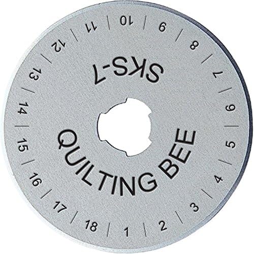 5-Pack Quilting Bee 60mm Rotary Cutter Refill/Replacement Blades (RB6005)