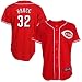 MLB Cincinnati Reds Jay Bruce Scarlet Alternate Short Sleeve 6 Button ...