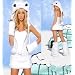 Kost�m SEXY EISB�R Fasching Karneval Gr. 38/40 GoGo