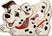 Wilton 101 Dalmations Dog Puppy Cake Pan (2105-3250, 1996) Disney ~ Retired Collectible