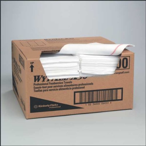 WYPALL X50 FOODSERVICE 1/4 FLD TWL WHI 200