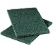 3M Scotch-Brite 86  Heavy Duty Commercial Scouring Pad, 9" Length x 6" Width x 1/4" Thick, Green (3 Boxes of 12)