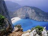 Shipwreck Cove, Zakinthos, Ionian Islands, Greece, Europe Art Photographic Poster Print by Firecrest Pictures, 12x9