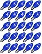 Pack of 25 Transparent Blue C7 Replacement Christmas Lights 5 Watt #651502L