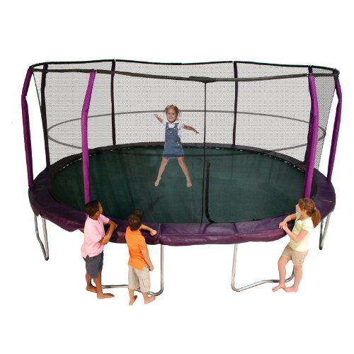 JumpPod Oval Trampoline (14 X 17 -Feet)