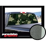 BALD EAGLE 22x65-Rear Window Graphic-suv truck by SignMission
