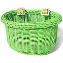 Colorbasket 01235 Kid's Front Handlebar Bike Basket, Green