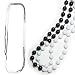 Sg Paris Collier Sautoir Setx2Pcs Plastique Femme Noir
