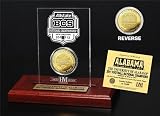 2011 BCS Champions Gold Coin in Engraved Acrylic Display