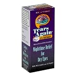 Tears Again Eye Ointment, Sterile Lubricant, Nighttime Relief for Dry Eyes, 0.125 oz (3.5 g) (Pack of 6)