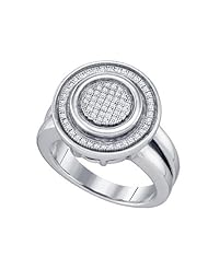 0.23CTW DIAMOND MICRO PAVE RING