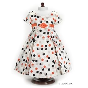 Vintage Polka Doll Dress ~ Fits 18 American Girl Dolls by Girlfriends Collection Carpatina Dolls