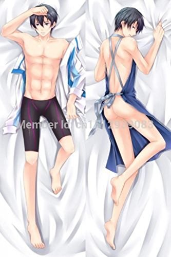Pillow Case Anime Dakimakura Free Iwatobi Swim Club Haruka Bl