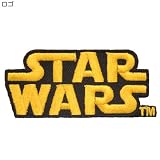 スターウォーズ/STAR WARS◎アイロンワッペン（パッチ）☆映画キャラクターグッズ（手芸用品）通販☆/【ロゴ】