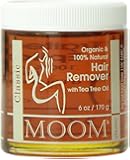 Moom Organic Hair Remover Refill, 6-Ounce Jars (Pack of 2)