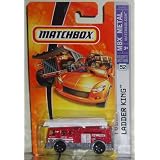 Mattel Matchbox 2007 MBX 1:64 Scale Die Cast Metal Car # 52 - Fire Truck Ladder King