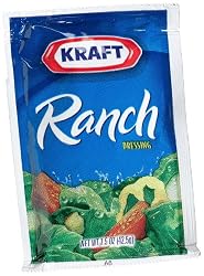 Kraft Ranch Salad Dressing, 1.5-Ounce Packages (Pack of 60)